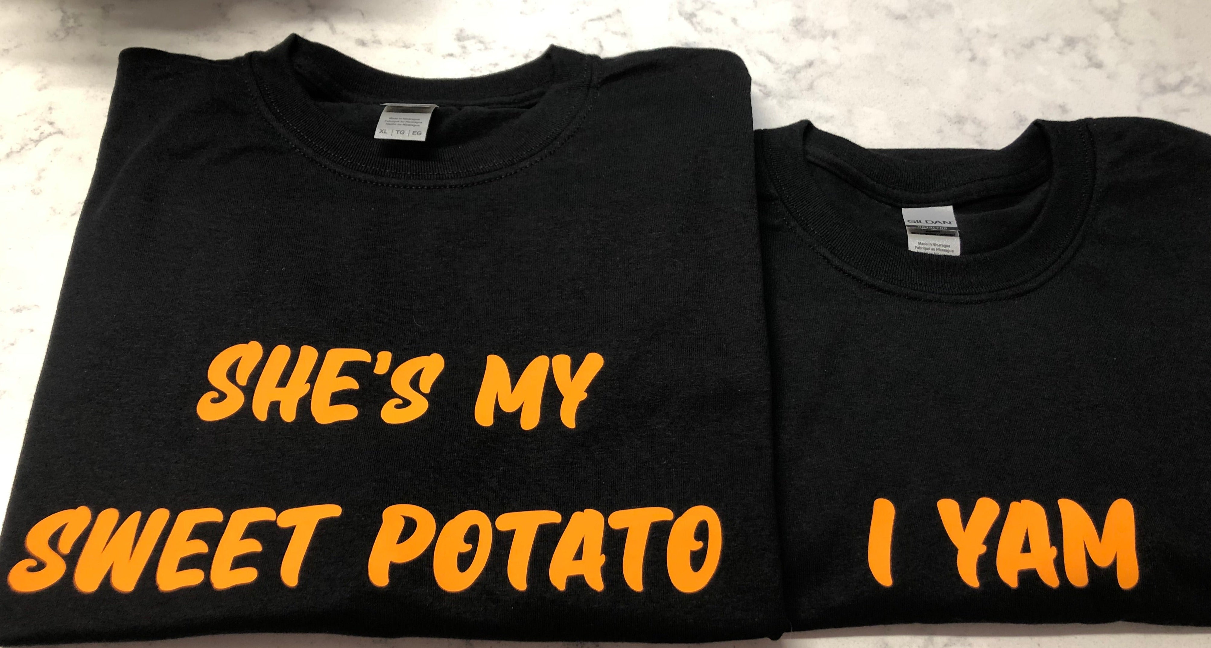 Sweet Potato Yam T-Shirts – Cher & Bre Designs